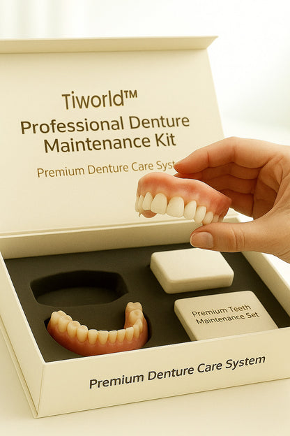 Ends Today: 70% OFF! Tiworld™? Custom-Fit Full Functional DenturesMake you more confident