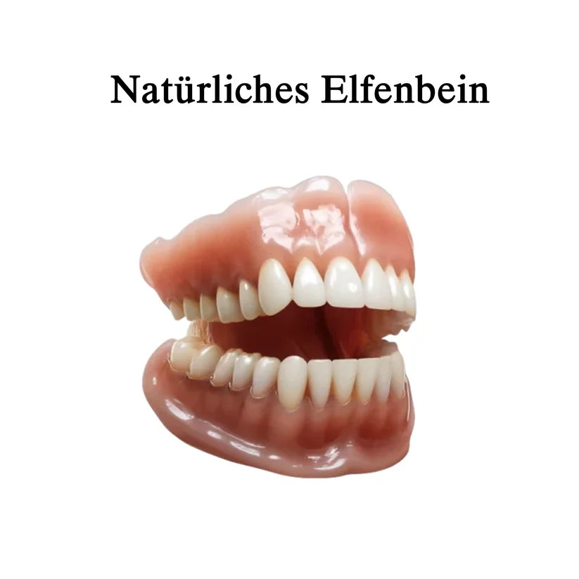 ✅ Made and Shipped from the US | Suction-fit Complete Denture🦷