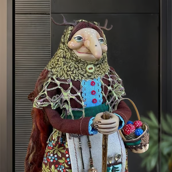 🧙‍♀️🧙Limited Edition – Only 100 Handmade Kitchen Witch Dolls Left! ✨