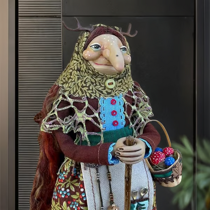 🧙‍♀️🧙Limited Edition – Only 100 Handmade Kitchen Witch Dolls Left! ✨