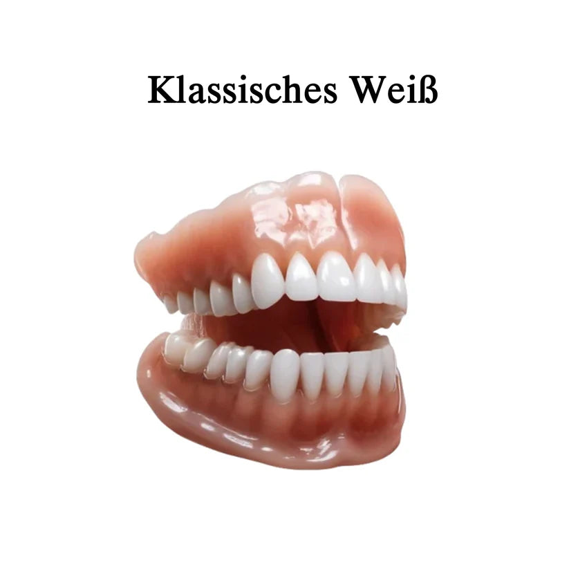✅ Made and Shipped from the US | Suction-fit Complete Denture🦷