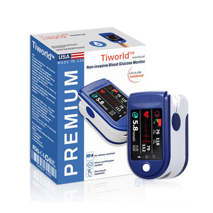 Tiworld™ 𝐍𝐨𝐧-𝐈𝐧𝐯𝐚𝐬𝐢𝐯𝐞 𝐁𝐥𝐨𝐨𝐝 𝐆𝐥𝐮𝐜𝐨𝐬𝐞 𝐌𝐨𝐧𝐢𝐭𝐨𝐫 – Pain-Free & 99.9% Accurate✅𝐀𝐃𝐀 𝐂𝐞𝐫𝐭𝐢𝐟𝐢𝐞𝐝 & 𝐅𝐃𝐀 𝐀𝐩𝐩𝐫𝐨𝐯𝐞𝐝🔥Recommended by Diabetes Experts