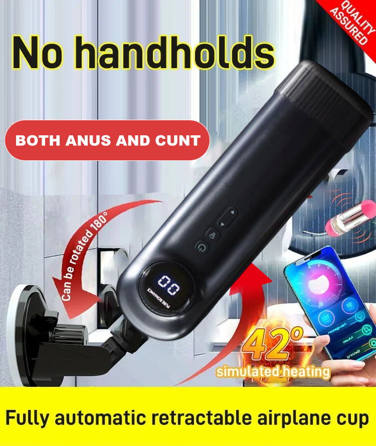 【Discreet Delivery】Fully automatic, hands-free retractable relaxation cup 🔥