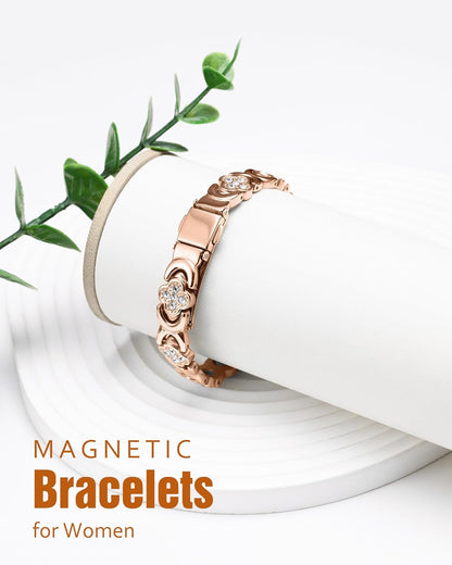 🔥SEAGRIL™ Copper Bracelets for Women — Pure Copper Magnetic Bracelet with 3800 Gauss Effective Magnets