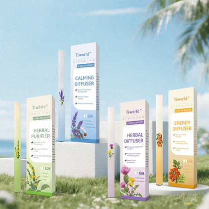 Tiworld™Mullein Relaxation Stick – Soothes Lungs, Detoxifies, Freshens Breath