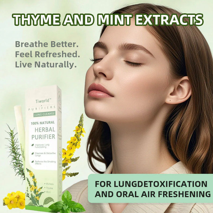 Tiworld™Mullein Relaxation Stick – Soothes Lungs, Detoxifies, Freshens Breath