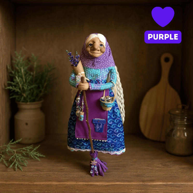 🧙‍♀️🧙Limited Edition – Only 100 Handmade Kitchen Witch Dolls Left! ✨