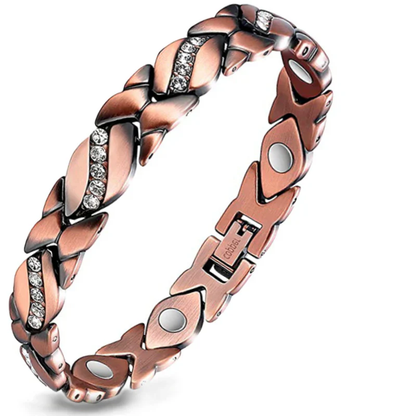 🔥SEAGRIL™ Copper Bracelets for Women — Pure Copper Magnetic Bracelet with 3800 Gauss Effective Magnets